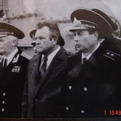 Подъем флага 1 ноября 1986